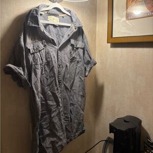 Natural Fibers Button Down